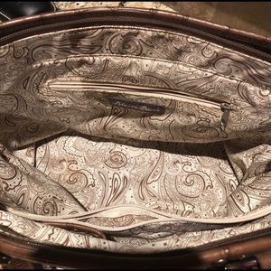 Leather Western Purse.